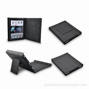 Leather Case for iPad, Made of PU Leather, Suitable for iPad